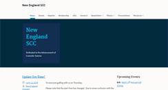 Desktop Screenshot of newenglandscc.org